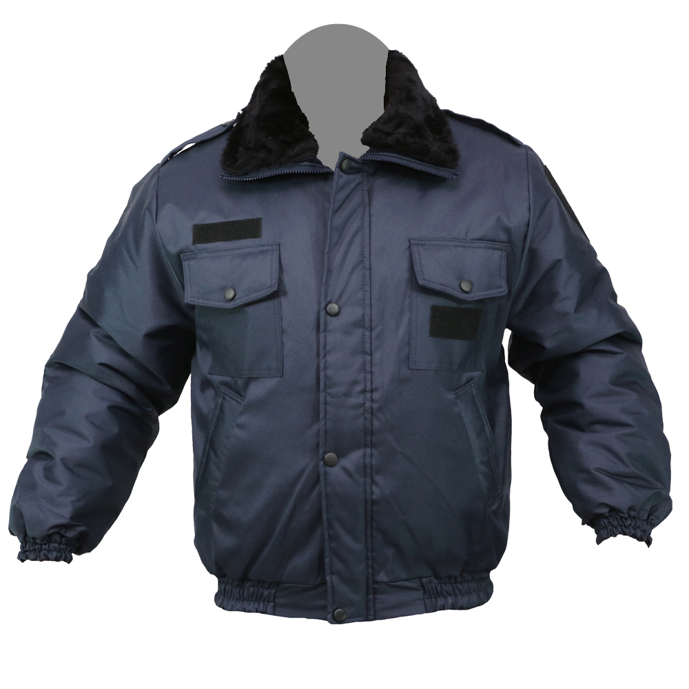 710 Uniformes | Campera c/cuello desmontable azul